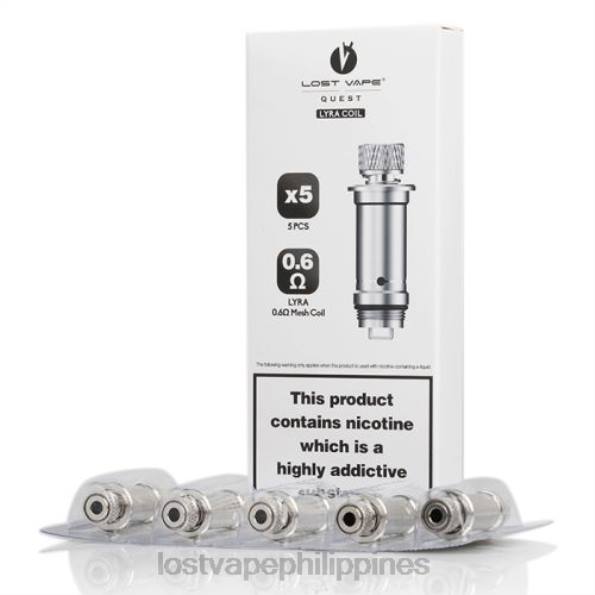 Lost Vape Philippines - Lost Vape Lyra Replacement Coils (5-Pack) Mesh Coil 0.6ohm 848X391