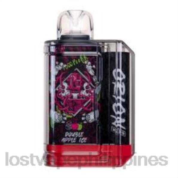 Lost Vape Flavors Philippines - Lost Vape Orion Bar Disposable | 7500 Puff | 18mL | 50mg Double Apple Ice 848X68