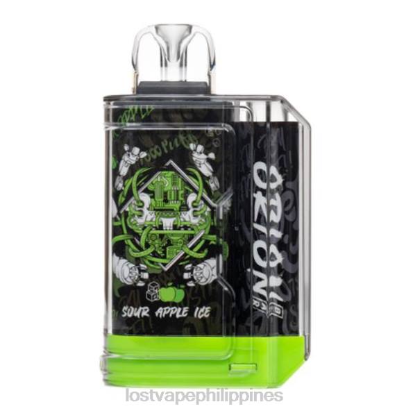 Lost Vape Philippines - Lost Vape Orion Bar Disposable | 7500 Puff | 18mL | 50mg Sour Apple Ice 848X1