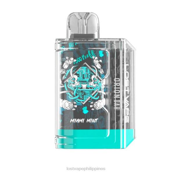 Lost Vape Price - Lost Vape Orion Bar Disposable | 7500 Puff | 18mL | 50mg Miami Mint 848X84