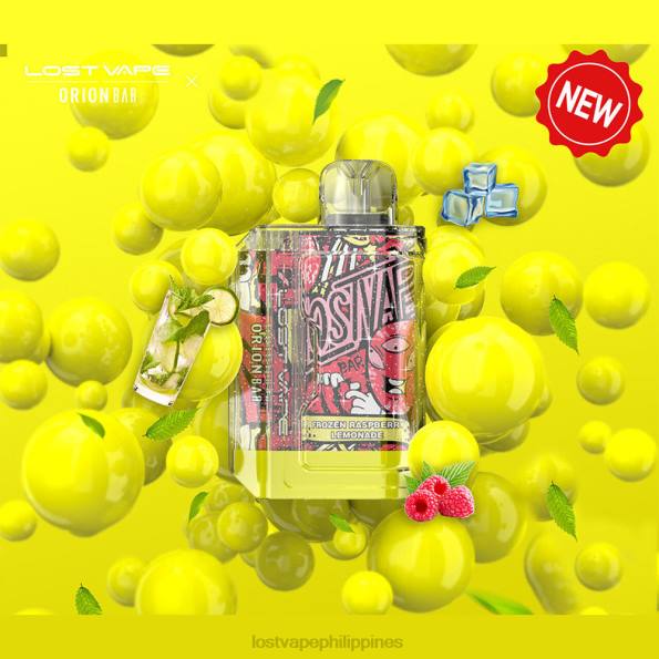 Lost Vape Price Philippines - Lost Vape Orion Bar Disposable | 7500 Puff | 18mL | 50mg Frozen Raspberry Lemonade 848X92