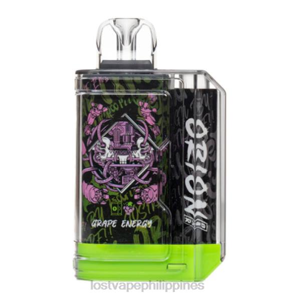Lost Vape Review - Lost Vape Orion Bar Disposable | 7500 Puff | 18mL | 50mg Grape Energy 848X60