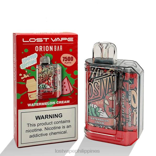 Lost Vape Wholesale - Lost Vape Orion Bar Disposable | 7500 Puff | 18mL | 50mg Watermelon Cream 848X99
