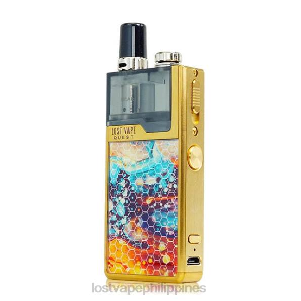 Lost Vape Philippines - Lost Vape Quest Orion Q Pod Device Full Kit Gold/Dazzling 848X471