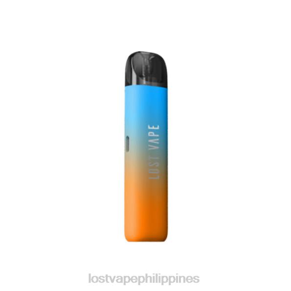 Lost Vape Price Philippines - Lost Vape URSA S Pod Kit Cyan Orange 848X212
