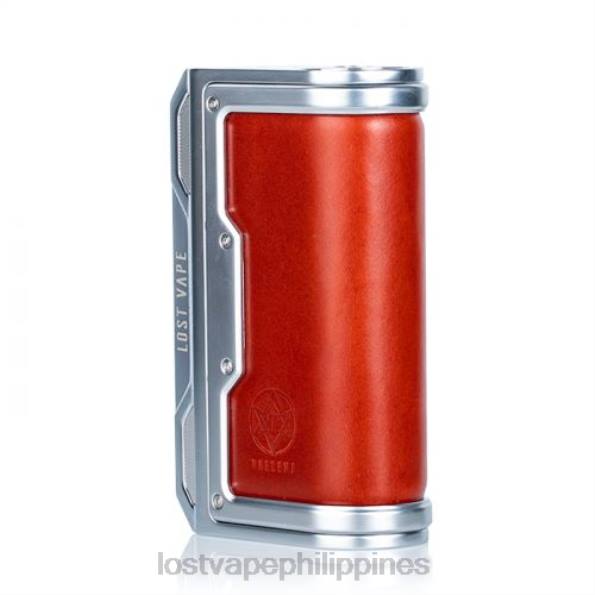 Lost Vape Flavors Philippines - Lost Vape Thelema DNA250C Mod | 200w Stainless Steel/Calf Leather 848X438