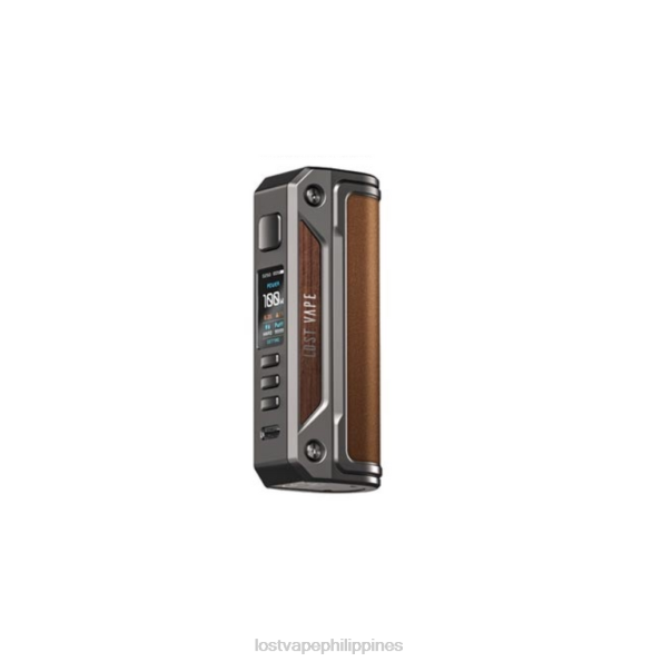 Lost Vape Flavors Philippines - Lost Vape Thelema Solo 100W Mod Gunmetal/Ochre Brown 848X248