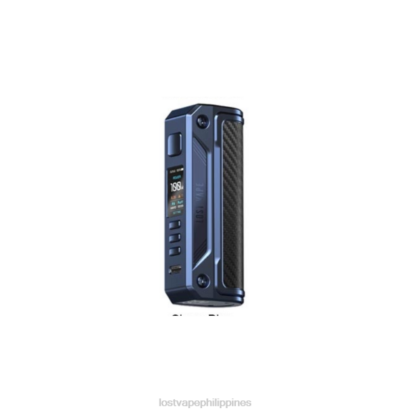 Lost Vape Price - Lost Vape Thelema Solo 100W Mod Sierra Blue/Carbon Fiber 848X254