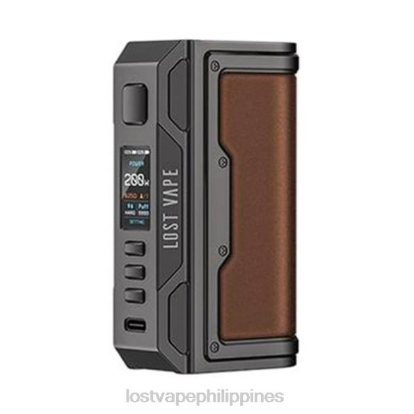 Lost Vape Price Philippines - Lost Vape Thelema Quest 200W Mod Gunmetal/Leather 848X182