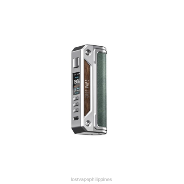 Lost Vape Price Philippines - Lost Vape Thelema Solo 100W Mod SS/Mineral Green 848X22
