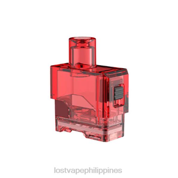 Lost Vape Near Me - Lost Vape Orion Art Empty Replacement Pods | 2.5mL Red Clear 848X315